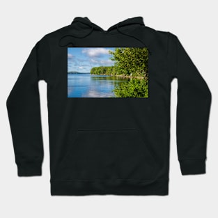 Summer day at the Rice lake Hoodie